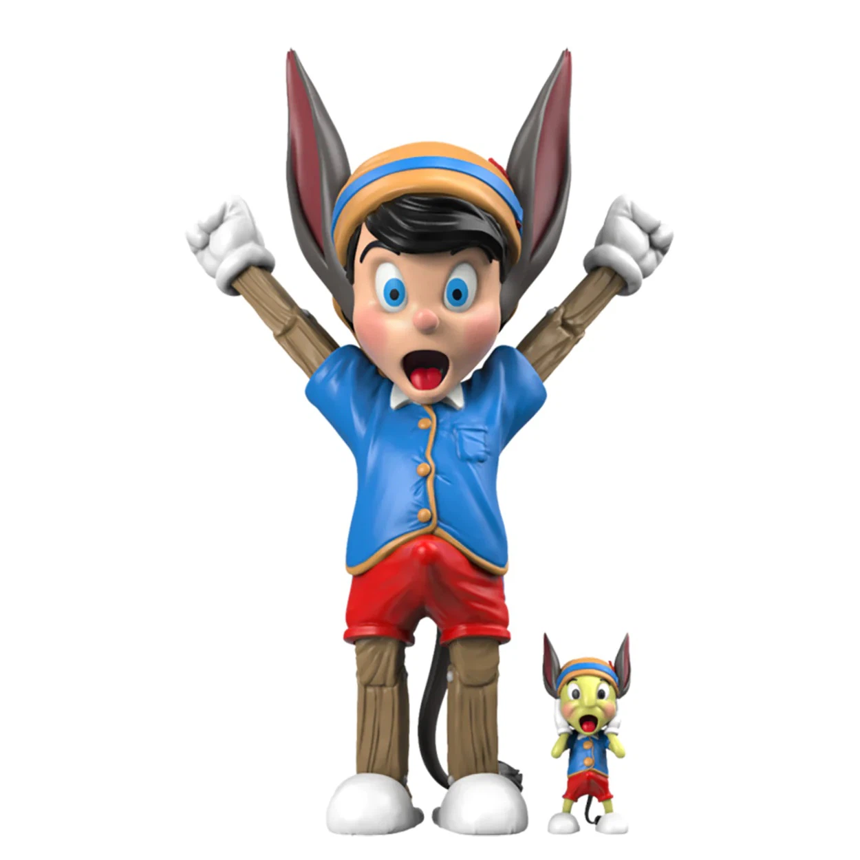 JuceGace-WoodAwakeningdonkey-Pinocchio art toy JuceGace-WoodAwakeningdonkey-Pinocchio art toy
