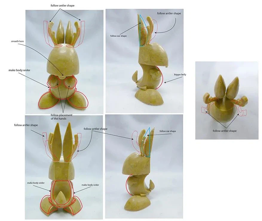 Jackalope MrBunny Mud Sample Mold Design Jackalope MrBunny Mud Sample Mold Design